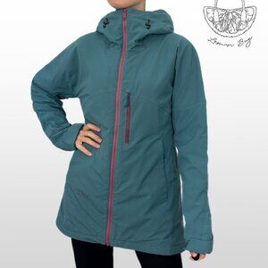 Flylow / Insulated Ski Snowboarding Jacket / Dark Teal / Size XS